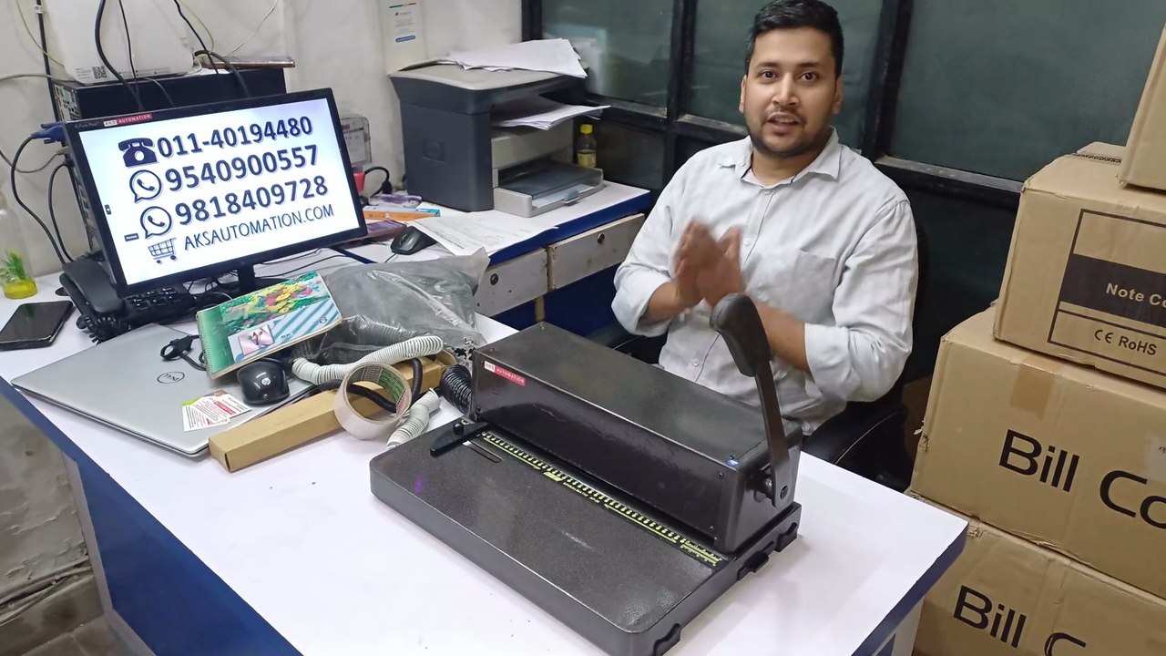 Heavy Duty Spiral Binding Machines. Best In Budget ( कोन सी लेना चाइये . . . . ) 9818409728