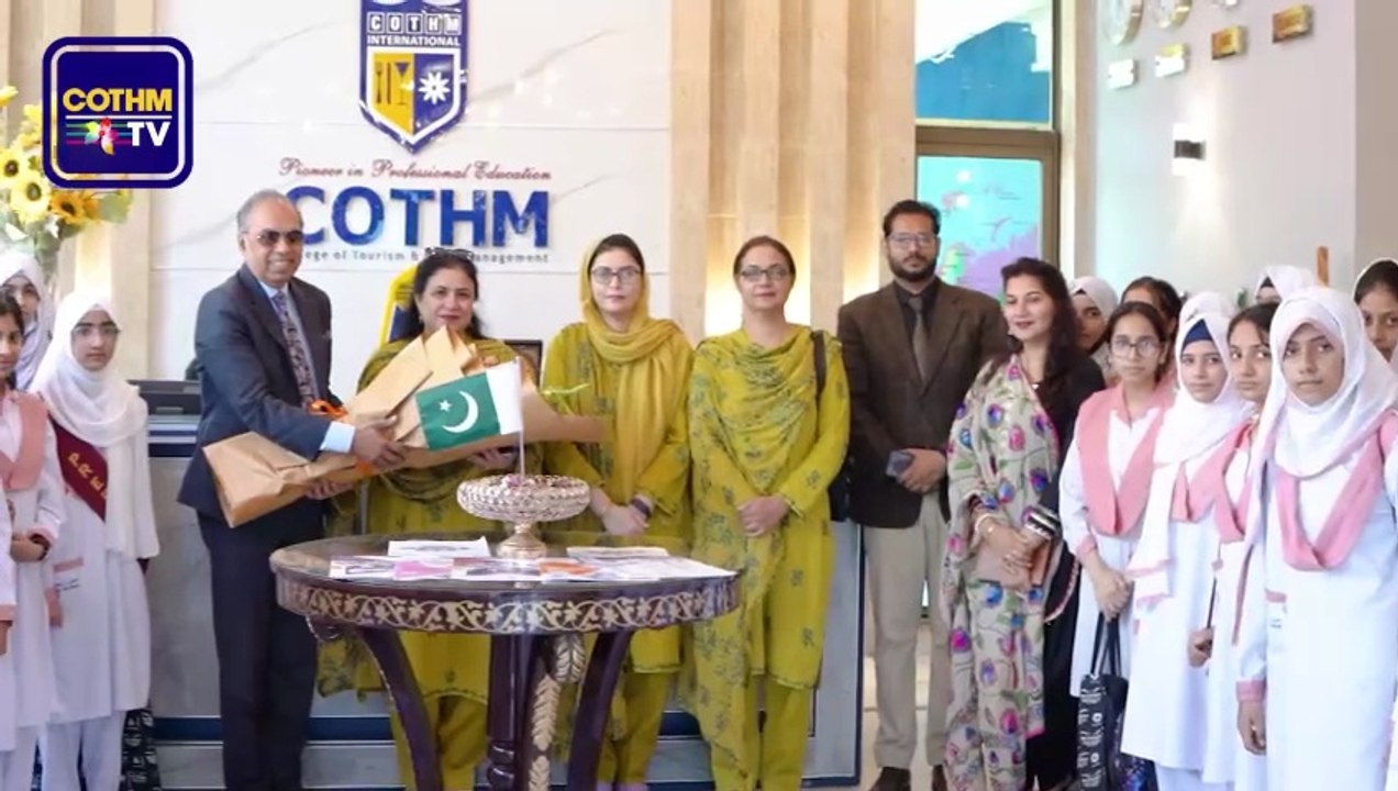 Ms. Saira Tahir, Founder Trustee of the Foundation for the Education and Development of Deserving Students (FEDDS), visits COTHM
