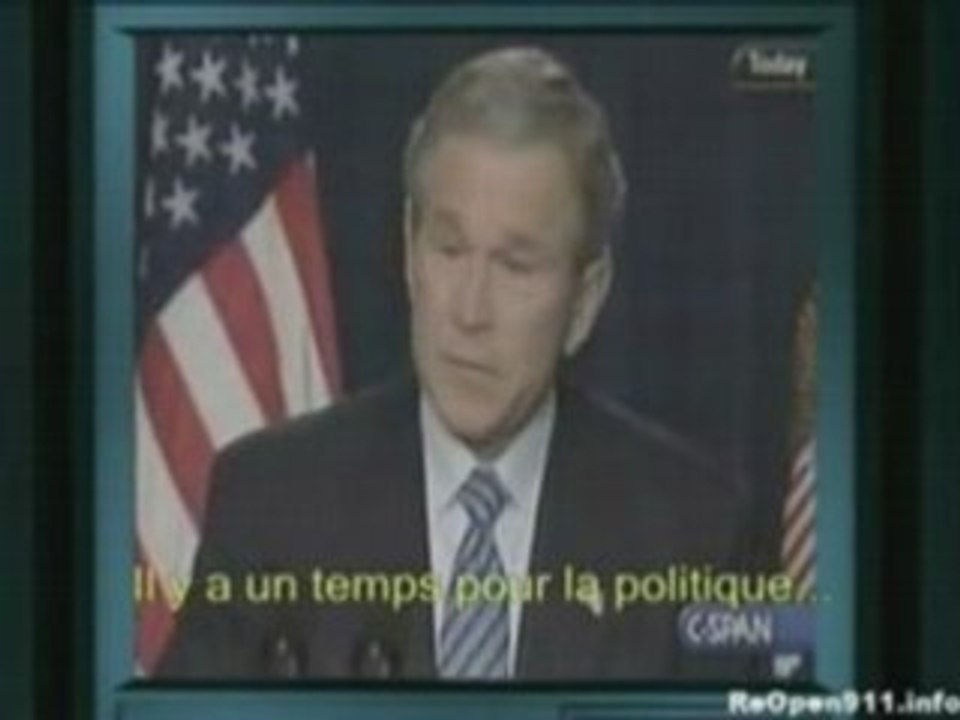 Bush embarrassé