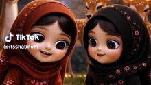 Kids cartoon 🥰 Islamic vibes