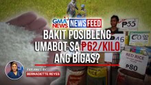 Bakit posibleng umabot sa Php62/kilo ang bigas? | GMA News Feed
