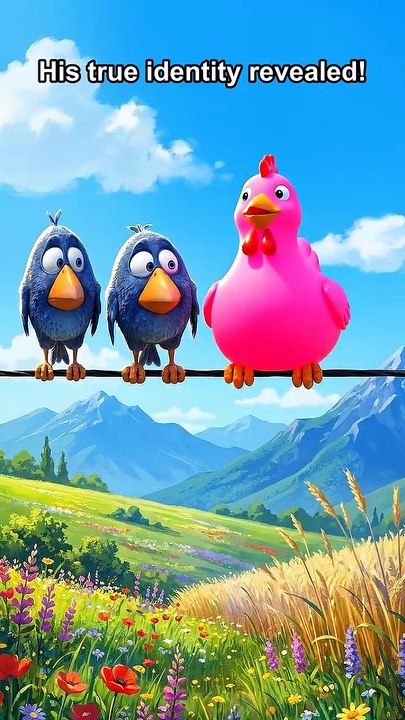Bro got EXPOSED! 😱🐔 #cartoonhumor #talkingbirds