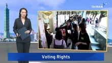 Taiwan Moves Closer to Lowering Voting Age From 20 to 18