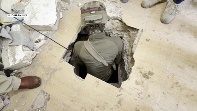 CNews en immersion dans des tunnels du Hezbollah