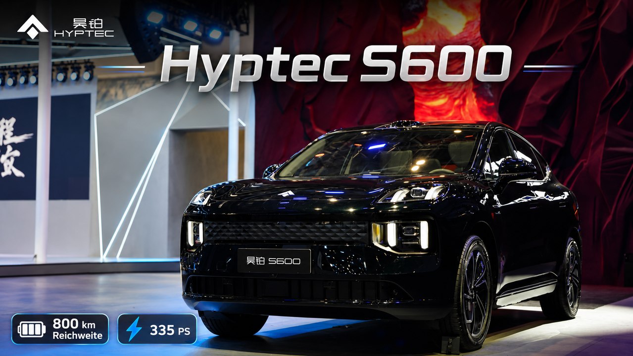 GAC Hyptec S600: großes Elektro-SUV mit Porsche-Vibes