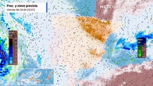 Sábado lluvioso en el Mediterráneo