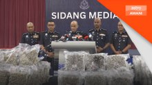 Dua sindiket antarabangsa tumpas, ganja RM12.6 juta dirampas
