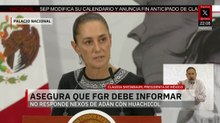 FGR debe informar de Adán Augusto y huachicol fiscal: Sheinbaum | Paola Barquet, 7 de mayo de 2026