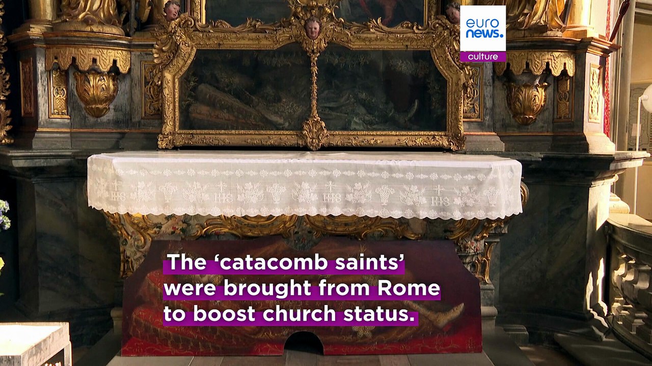 The gilded dead: Germany's eerie catacomb saints revealed