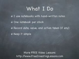 Stock Market Investing