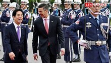 賴清德軍禮歡迎  巴拉圭總統貝尼亞：推動兩國戰略夥伴關係