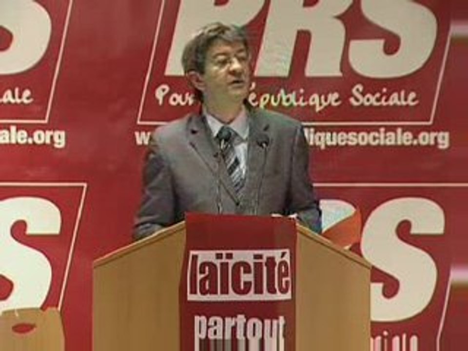 Jean-Luc Mélenchon - la laïcité partout pour tous