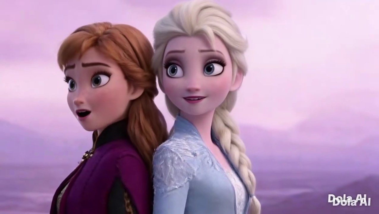 Elsa And Anna Back-to-back #7