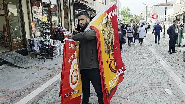 Edirne’de Saraçlar Caddesi’nde Süper Lig heyecanı sokaklara taşındı | Ajansspor | IHA