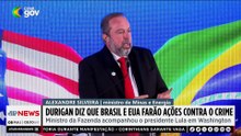 Durigan diz que Brasil e EUA farão ações conjuntas contra o crime
