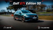 VW Golf GTI Edition 50 zeigt Performance auf der Nordschleife