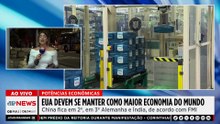 EUA devem seguir como maior economia do mundo em 2030, projeta FMI
