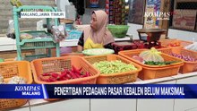 Penertiban Pedagang Pasar Kebalen Belum Maksimal