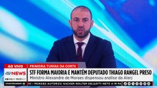 STF forma maioria para manter prisão de deputado Thiago Rangel