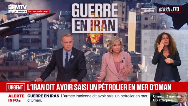 Guerre au Moyen-Orient: l'Iran affirme avoir saisi un pétrolier en mer d'Oman