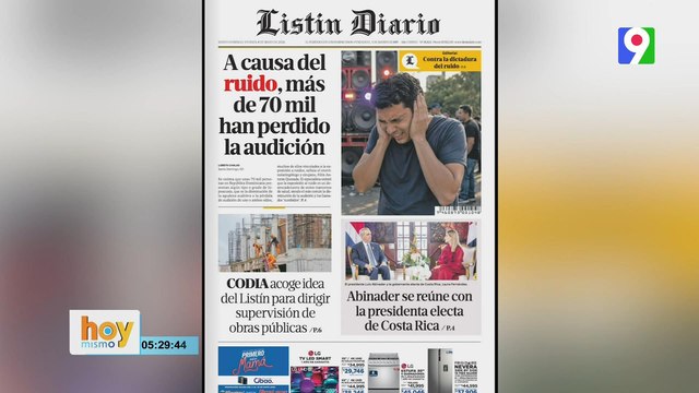 Titulares prensa dominicana viernes 08 de mayo 2026 | Hoy Mismo