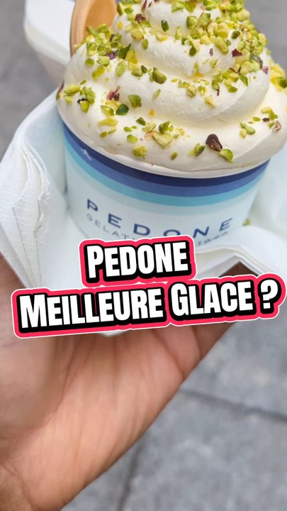 Pedone la meilleure glace de paris ?
