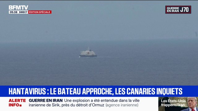 Hantavirus: les Canariens inquiets face à l'arrivée du navire du croisière à Tenerife