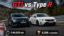 Honda Civic Type R vs. VW Golf GTI Edition 50 im Ring-Duell