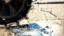 Tank crushes smartphone  #crushingvideo #foryou #viralshort #smartphonecrush #fypシ゚viral