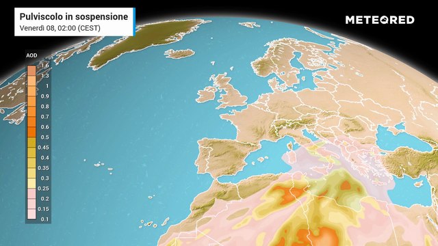 La prossima settimana vedrà arrivare correnti nord-atlantiche fresche ed instabili, con un tempo perturbato, soprattutto al centro-nord, con possibili temporali e grandinate.