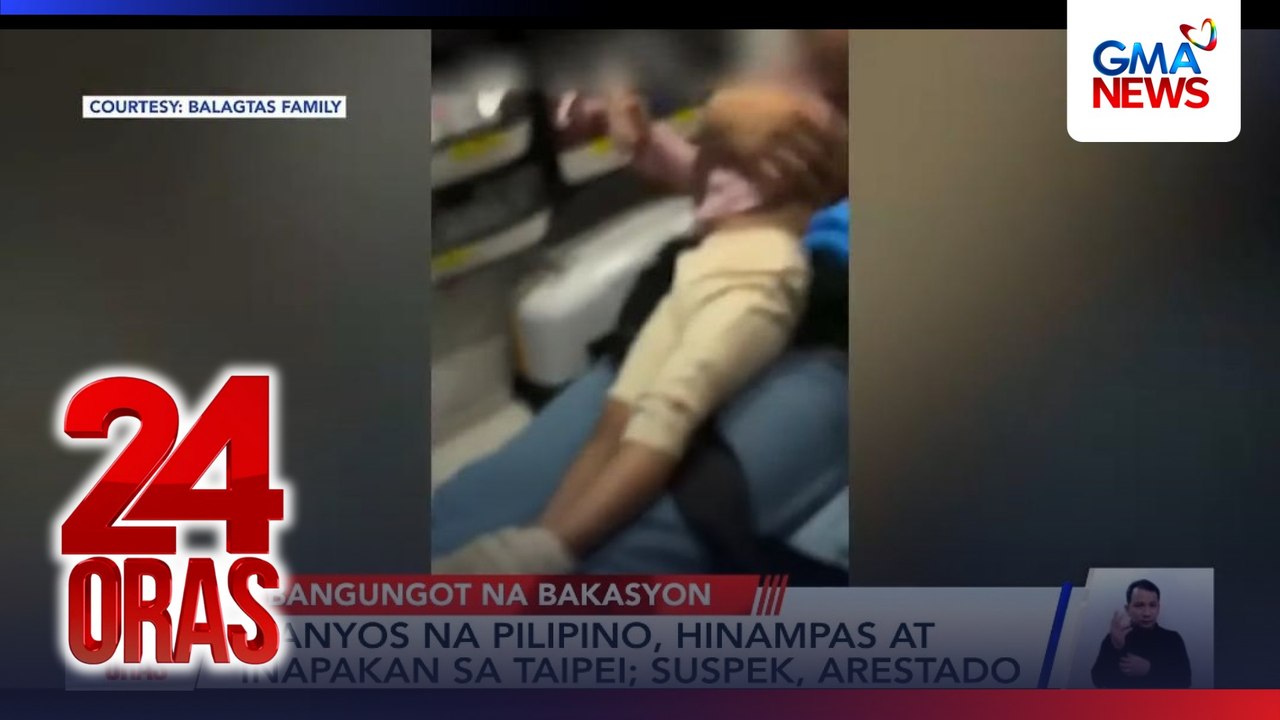2-anyos na Pilipino, hinampas at inapakan sa Taipei; suspek, arestado | 24 Oras