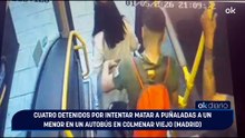 Cuatro detenidos por intentar matar a puñaladas a un menor en un autobús en Colmenar Viejo (Madrid)