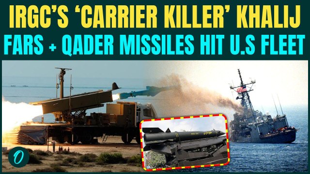 U.S Warships DESTROYED By Iran’s Khalij Fars, Qader Missiles- IRGC DEADLY ARSENAL Hits US Destroyers