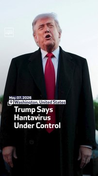 Trump Says Hantavirus Under Control