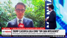 Trump diz que Lula é um “bom homem” e “inteligente”