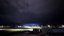 Time-lapse: vídeo mostra chegada de temporal em Cascavel