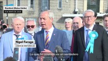 Declaraciones de Nigel Farage y Keir Starmer tras los primeros resultados de las municipales en Inglaterra