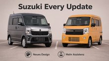 Suzuki Every Wagon 2026: Neues Design für Japans Hochdach-Kei-Car