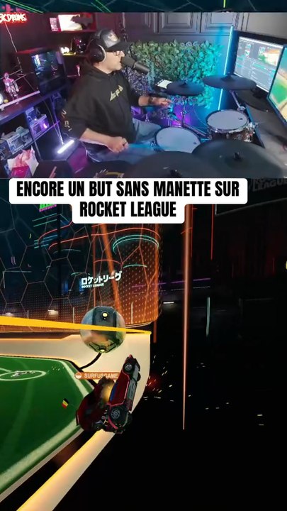 Et encore un but sur Rocket League sans manette...