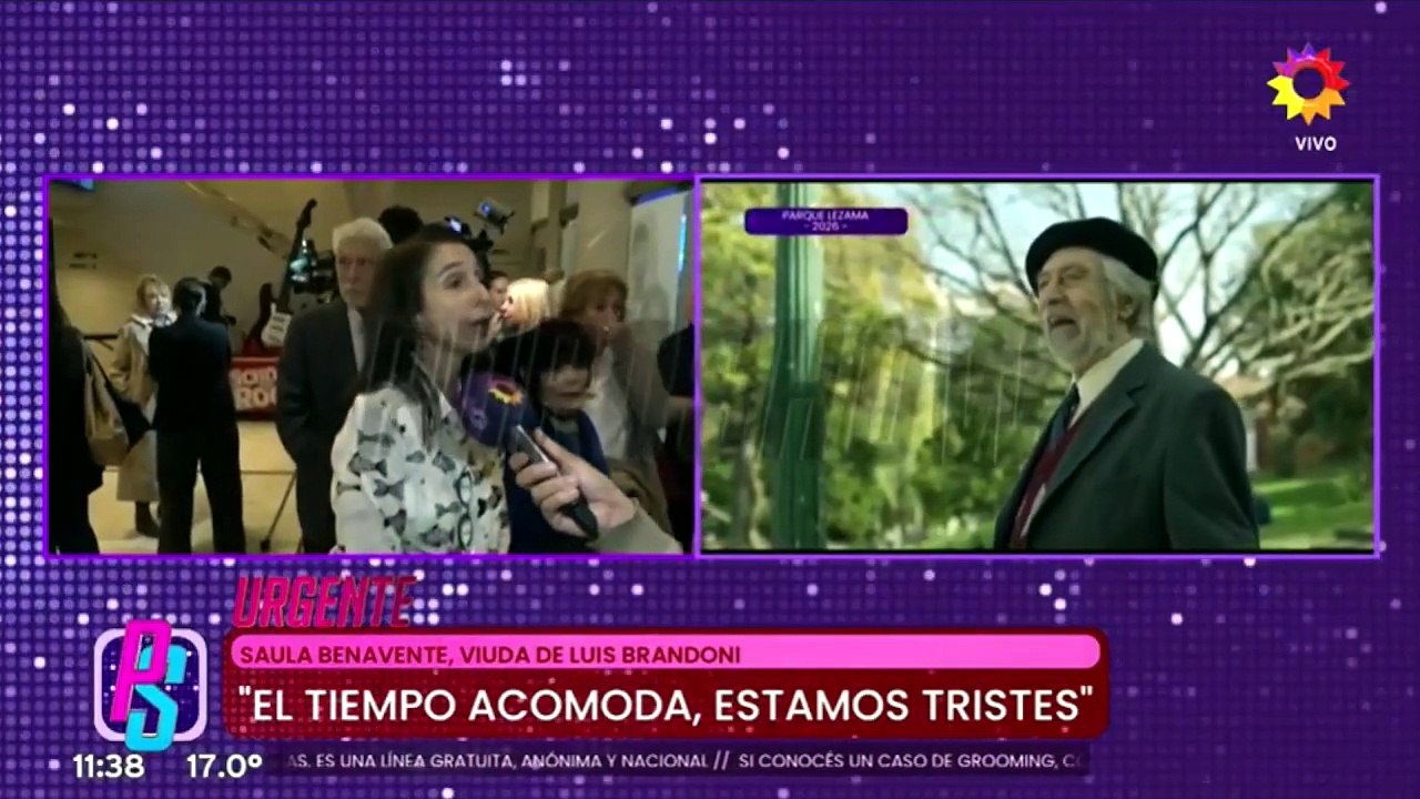 La reacción de la viuda de Luis Brandoni ante la polémica por la herencia: "Miserias de..."