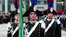 Mattarella alla Scuola marescialli dei carabinieri di Firenze