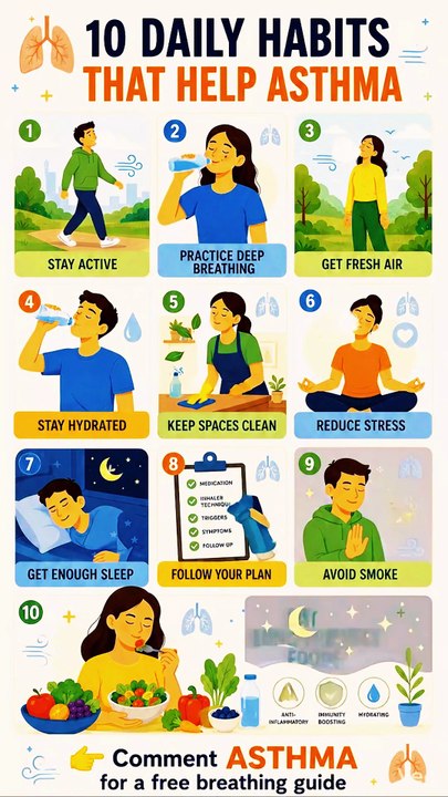 Healthy Daily Routine for Better Asthma Control