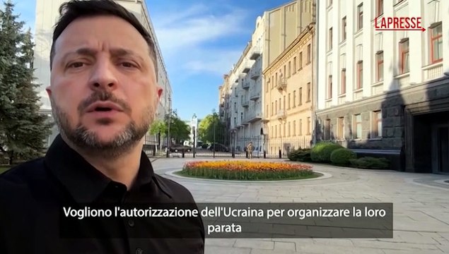 Zelensky avverte gli alleati di Mosca: ?Non andate alla parata del 9 maggio?