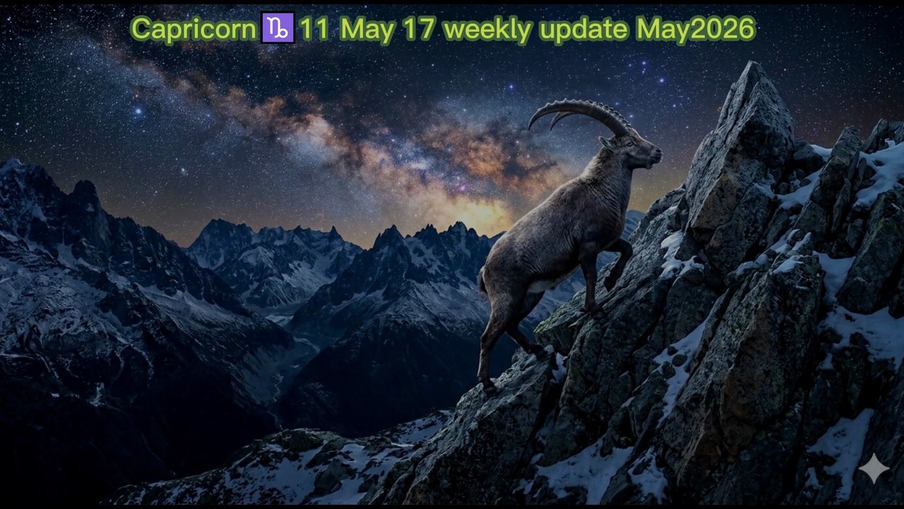 Capricorn♑11,May,to,17,May2026|weeklyhoroscope |astrology |zodiacsigns|success |career |love#fyp | viralvideo | sattarBakaarOfficial #Since2015