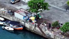 Drone da polícia flagra venda de drogas em falso ponto de ambulante no Mercado Modelo