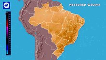 Sexta-feira, 8 de maio: Precipitação acumulada até domingo (10).