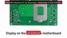 Intel Mini Desktop PC for Business - 16GB RAM 512GB SSD Wifi5 ... — Best Buy 2026 | Great Quality!