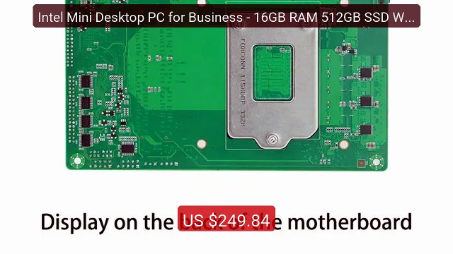 Intel Mini Desktop PC for Business - 16GB RAM 512GB SSD Wifi5 ... — Best Buy 2026 | Great Quality!