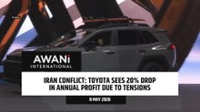 Toyota sees 20% drop in annual profit as Iran conflict weighs