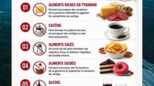 5 aliments à éviter en cas de vertiges